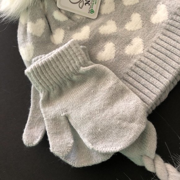 NYGB Knit Hat & Mitten Set 12-24 Months - Picture 3 of 5